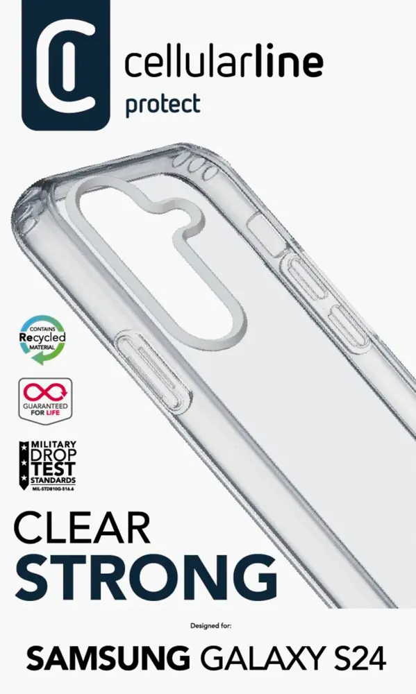 Cellularline Clear Protect - Galaxy S24 – Bild 3