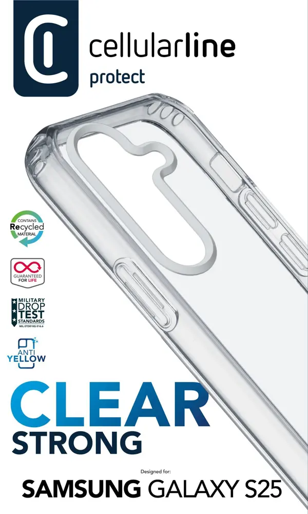 Cellularline Clear Protect - Galaxy S25