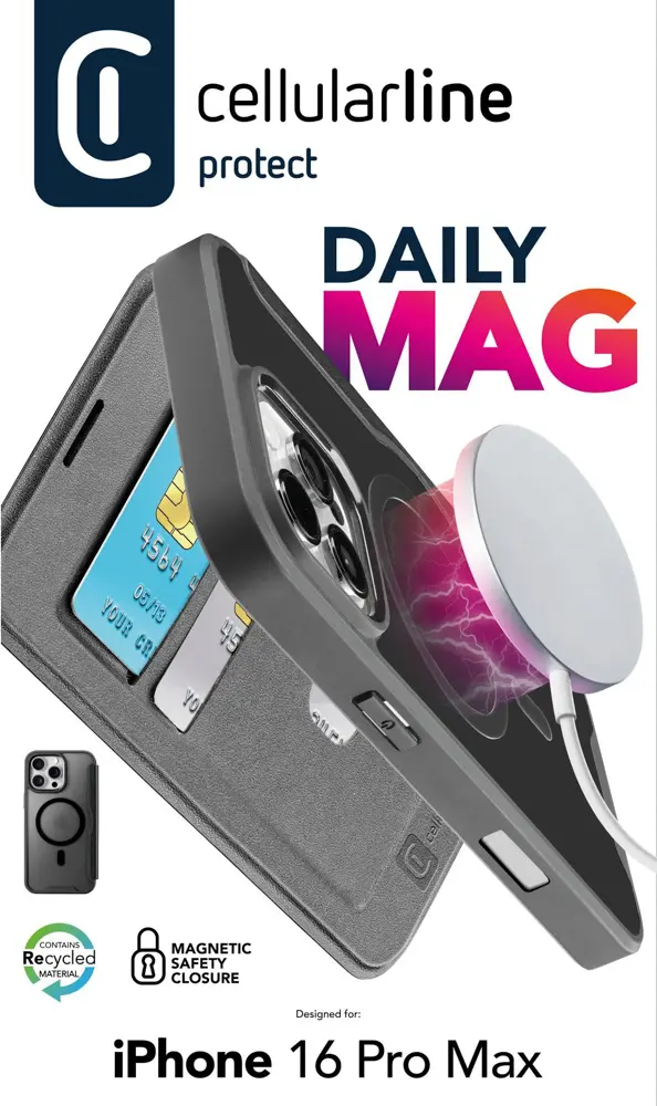 Cellularline Daily Mag - iPhone 16 Pro Max