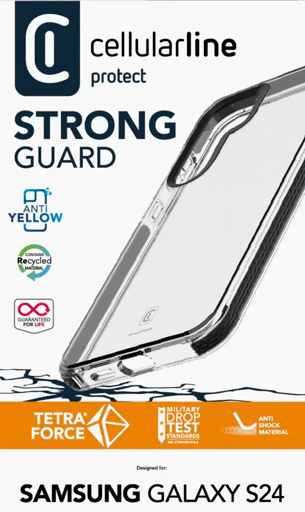 Cellularline Tetra Force Strong Guard - Galaxy S24 – Bild 5
