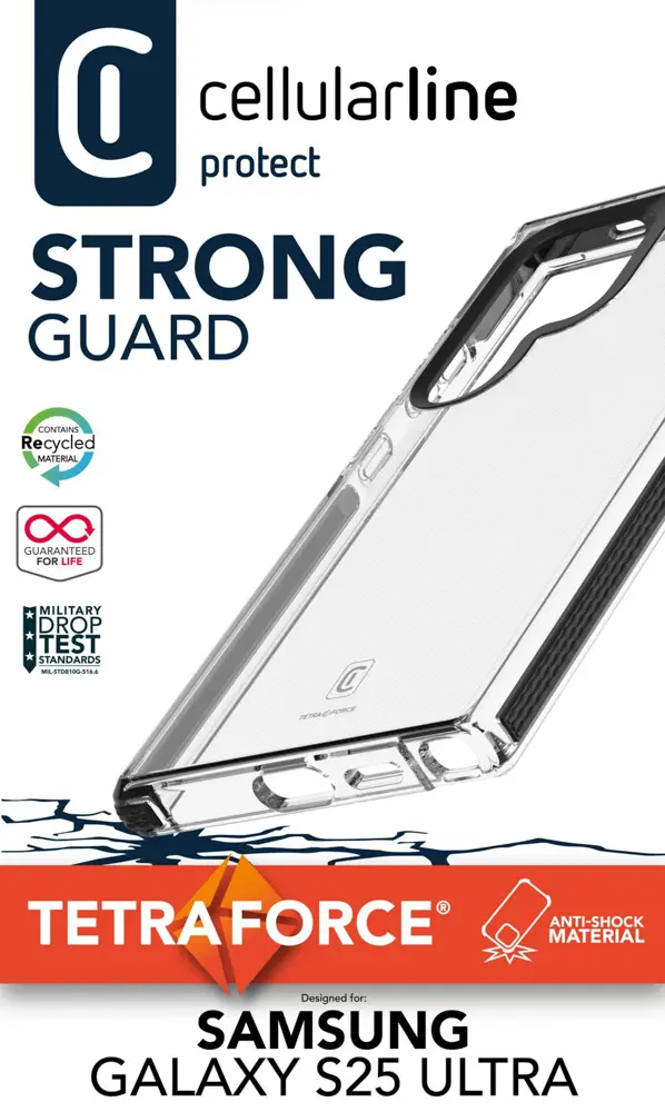 Cellularline Tetra Force Strong Guard - Galaxy S25 Ultra – Bild 5