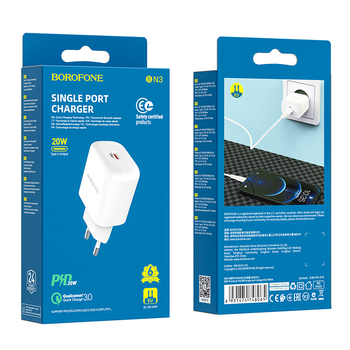 Borofone - Ladegerät BN3 PD20W – Bild 7