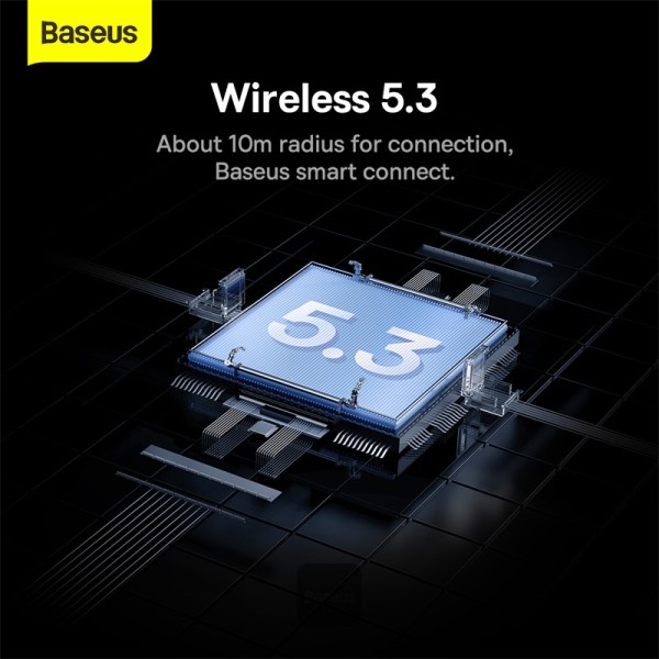 Baseus True Wireless Ohrhörer Bowie E9 Schwarz – Bild 6