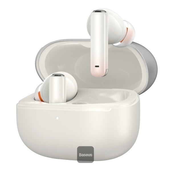 Baseus True Wireless Earphones Storm 1 - V5.2 IP64 45dB ANC-Modus Schnellladefunktion Weiss