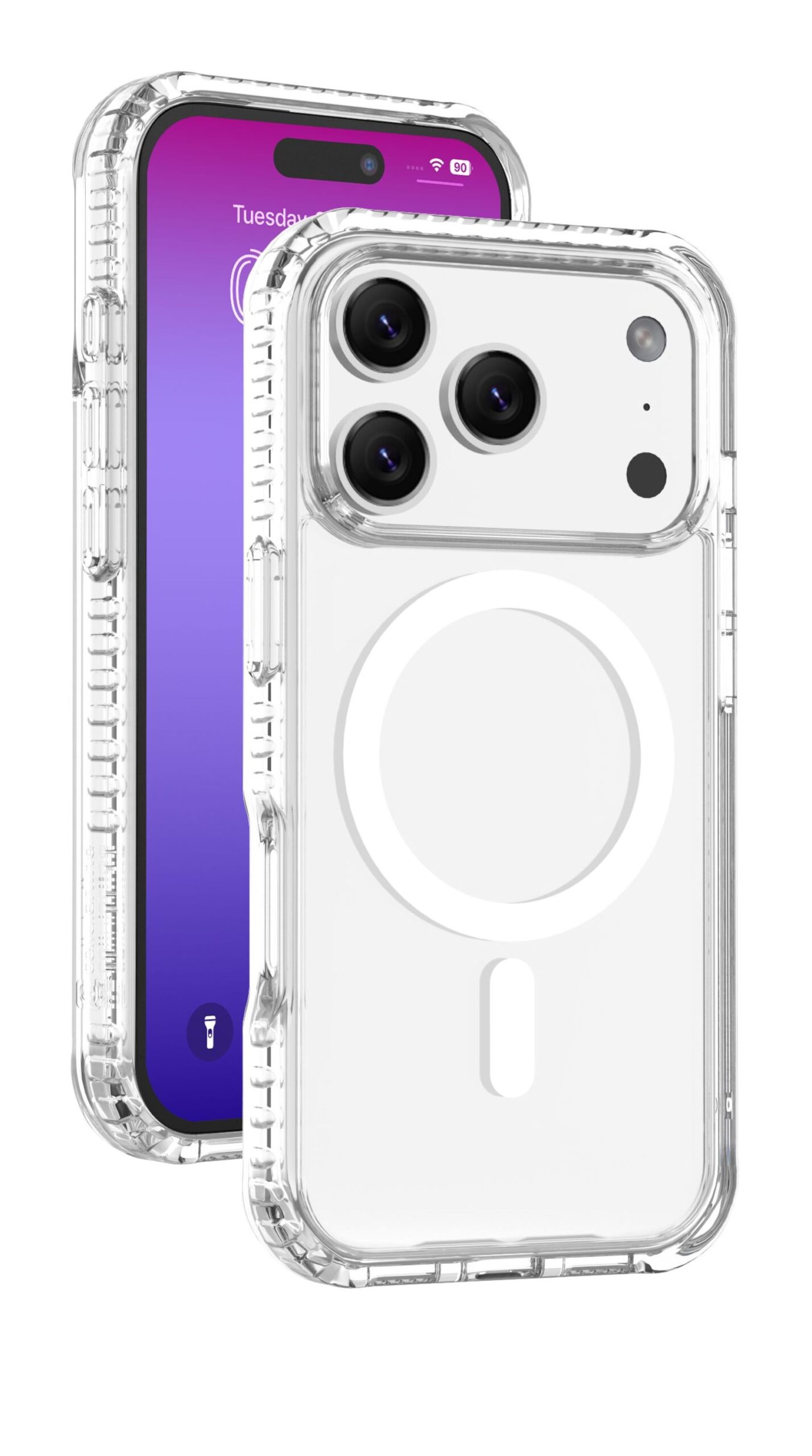 Cellularline Ultra Strong Mag - iPhone 17 Pro Max Transparent