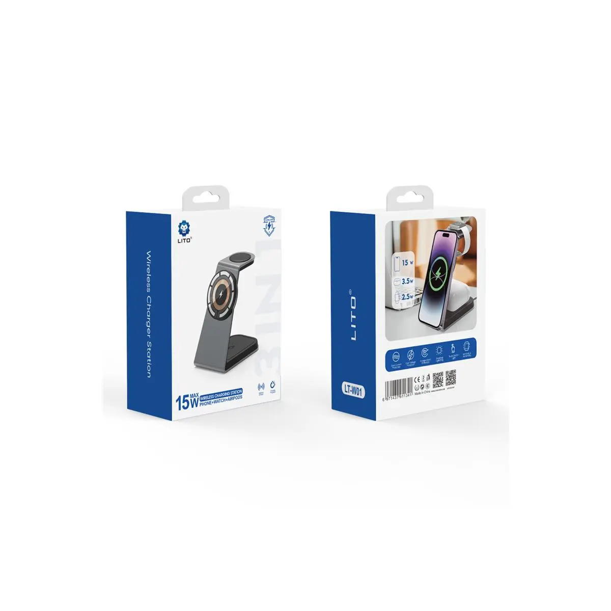 LITO - W01 3 in 1 Wireless Charger – Bild 6