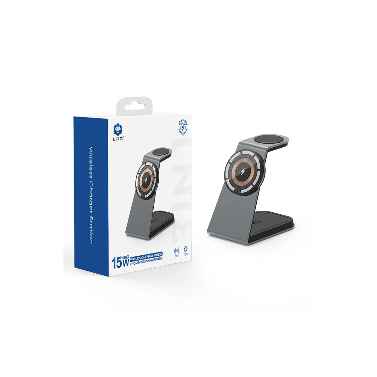 LITO - W01 3 in 1 Wireless Charger – Bild 7